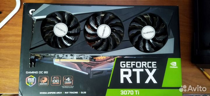 Видеокарта rtx 3070 ti