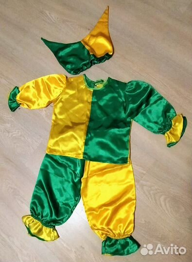 Новогодний костюм петрушки