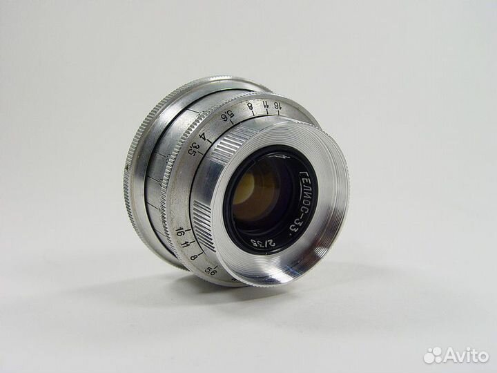 Кино объектив Гелиос-33 2/35 адаптирован на М39