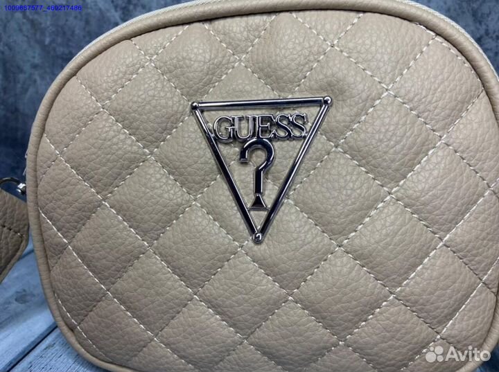 Сумка Женская Guess бежевая