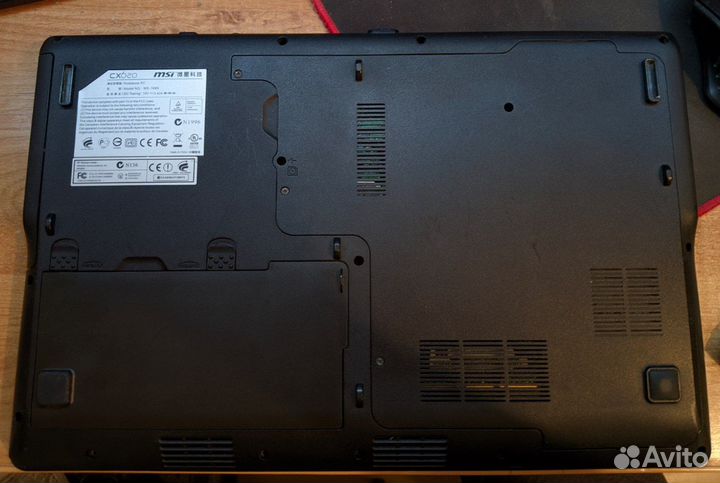 Ноутбук MSI cx620