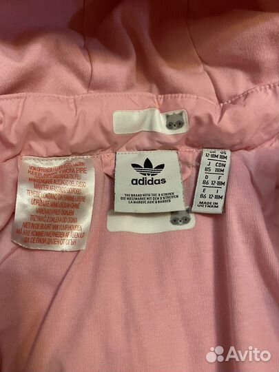 Куртка пуховик adidas 86