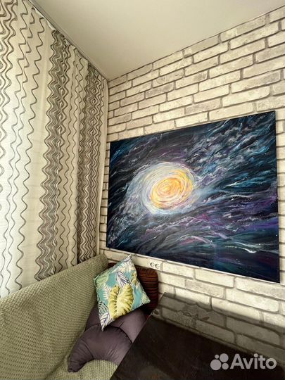 Картина маслом на холсте большая