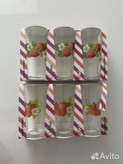 Стаканы новые