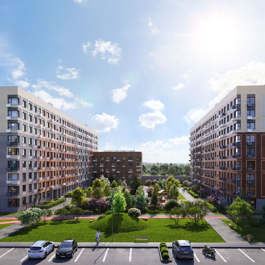 1-к. квартира, 37,4 м², 6/9 эт.