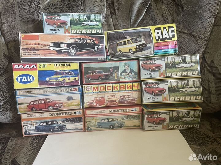 Модель автомобиля 1 43 СССР