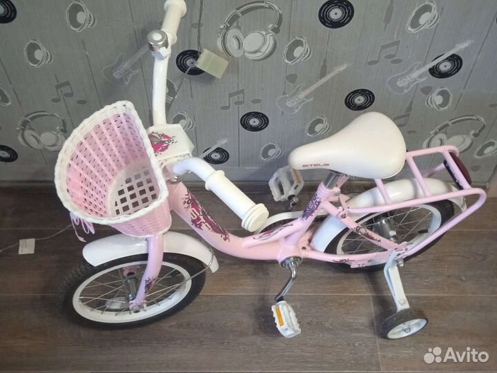 Детский велосипед stels для девочки