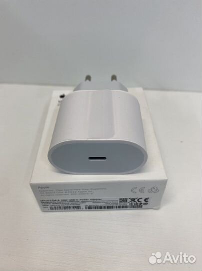 Блок зарядный для iPhone USB-C 20 Watt Новый