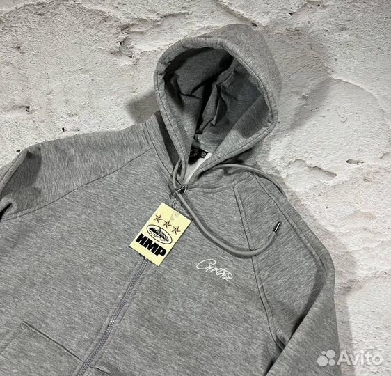 Зип худи corteiz на флисе