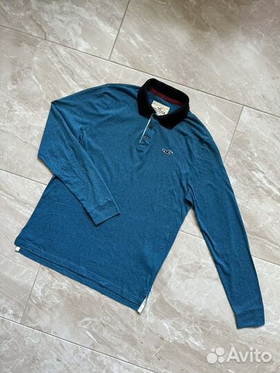 Поло с длинным рукавом Hollister