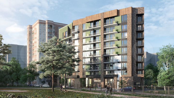 3-к. квартира, 94,9 м², 7/9 эт.