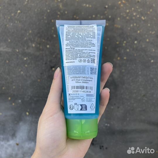 Гель для умывания bioderma sebium биодерма