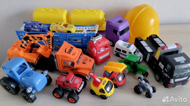 Машинки пакетом