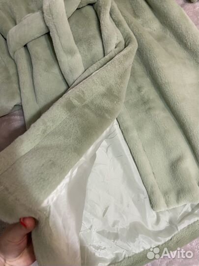 Экошуба с английским воротником