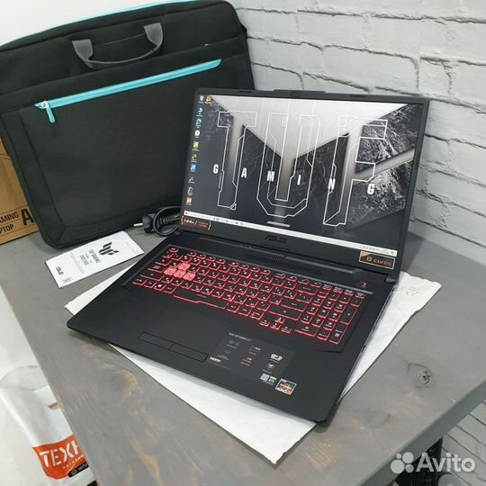 Игровой Asus TUF Gaming A17 RTX3050/32GB/512GB