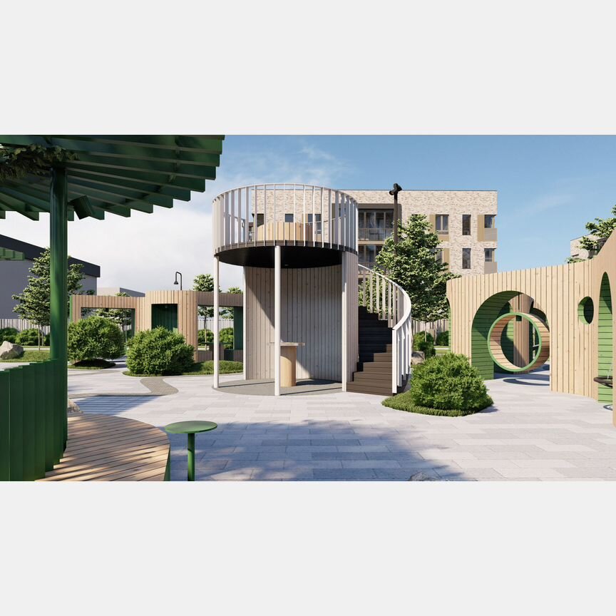 1-к. квартира, 45,4 м², 2/5 эт.