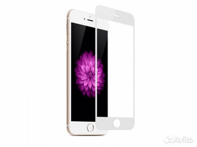Защитное стекло iPhone 7/8 (Белое)