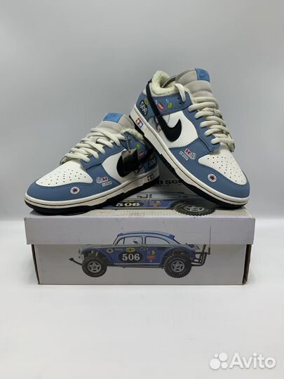 Кроссовки Nike Sb Dunk Low Racing Buggy (Зима )
