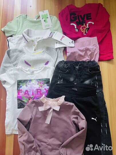 Вещи для девочки 110 116