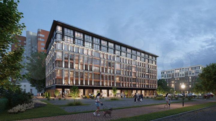 1-к. квартира, 52 м², 5/8 эт.