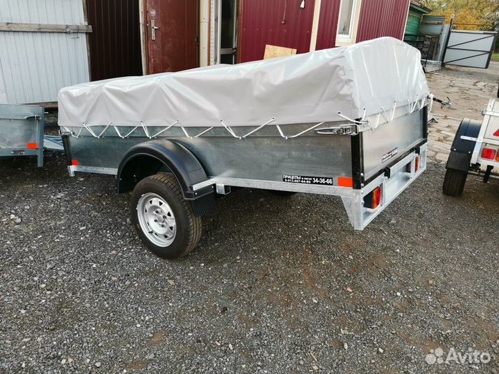Прицеп легковой Б-2.5 алтай 255х130 тент аэро