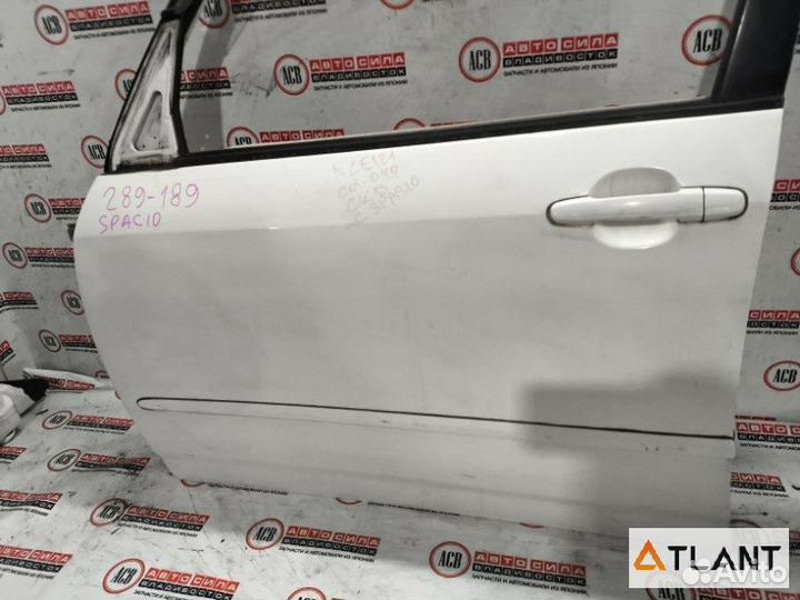 Дверь передний левый toyota corolla spacio