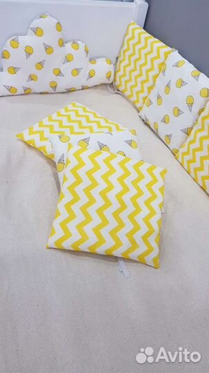 Бортики в кроватку