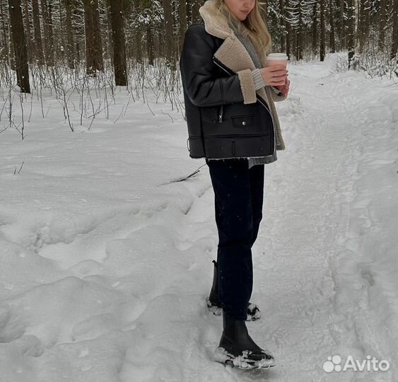 Дубленка женская