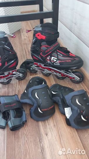 Ролики мужские, размер регулируется от 36 до 41