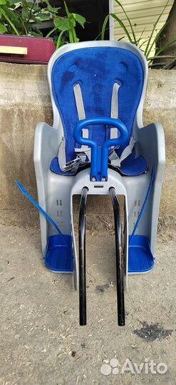 Велокресло с держалкой между ног