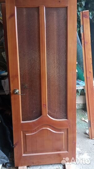 Межкомнатные двери бу деревянные 80-206; 60