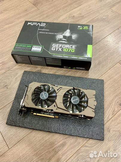 Видеокарта GTX 1070 8gb KFA2