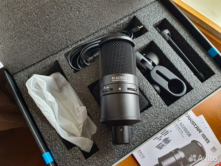 Takstar PC-K220 USB Студийный USB микрофон