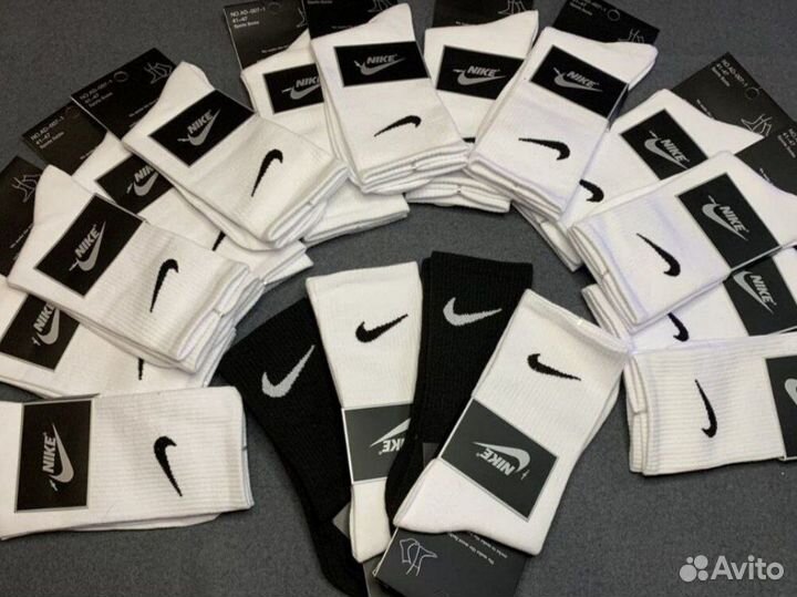 Носки nike высокие