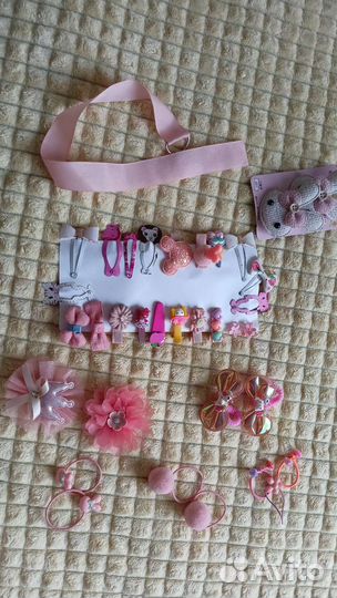 Резинки, заколки