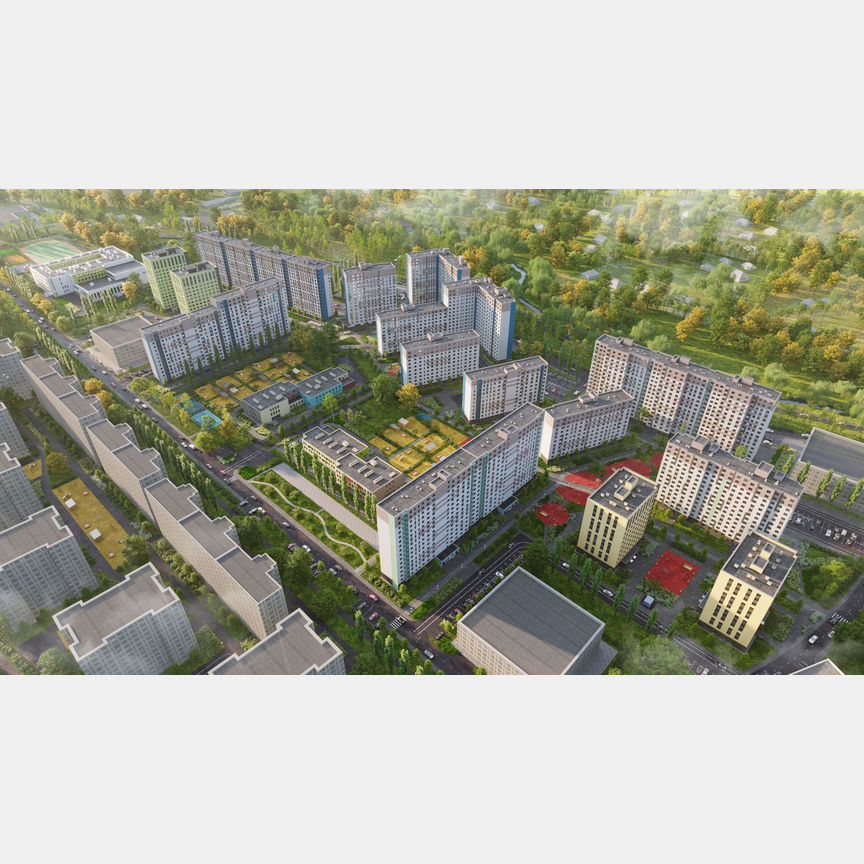 1-к. квартира, 32,3 м², 13/16 эт.