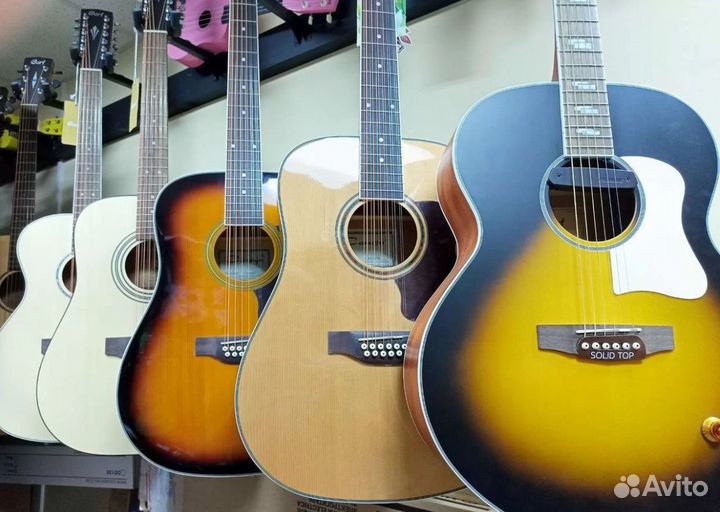 Гитары, укулеле, скрипки и любые аксессуары