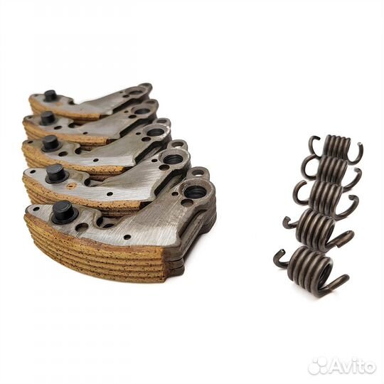 Комплект накладок сцепления HL усиленные 5шт