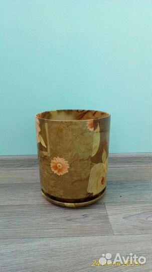 Горшок керамический для крупных цветов