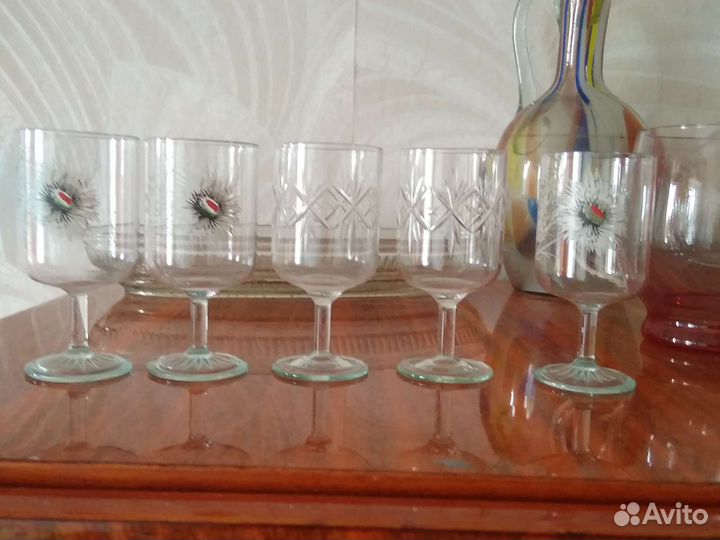 Хрустальные стаканы СССР