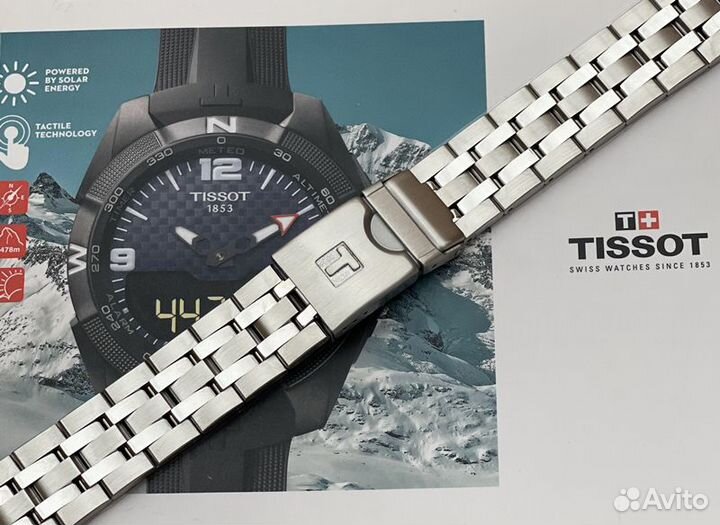 Браслет механического хроногрофа Tissot PRC200