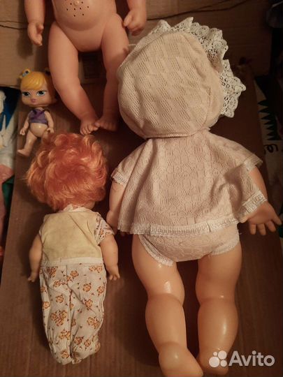 Куклы СССР. Большая Кукла Обижулька.52 см