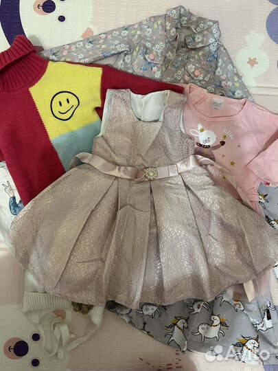 Детские вещи пакетом на девочку