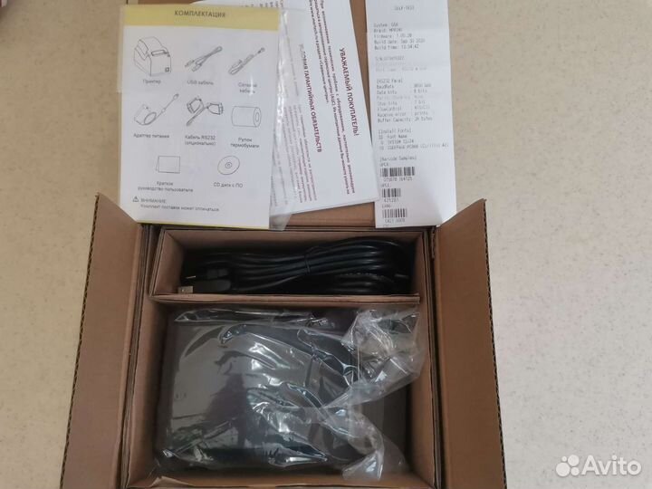 Чековый принтер Mertech G58 RS232