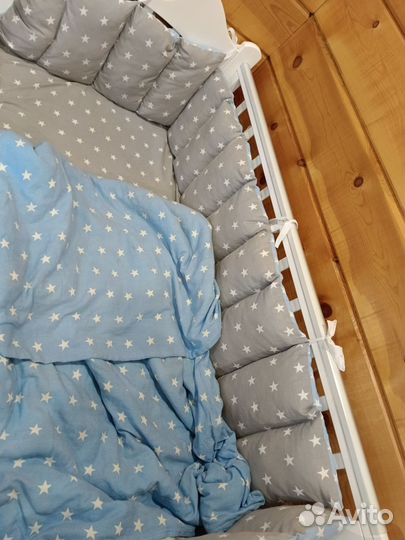 Бортики в детскую кроватку