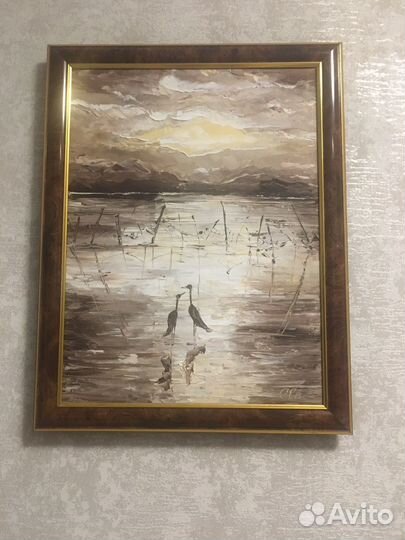 Картина маслом на холсте от750 рублей