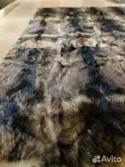 Покрывало из шкур волка