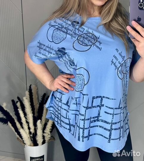 Футболка 60р до 70 размер