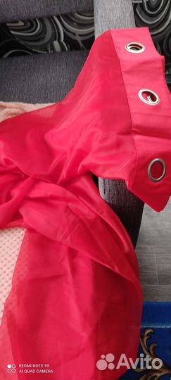 Шторытюль органза комплект 2 шт