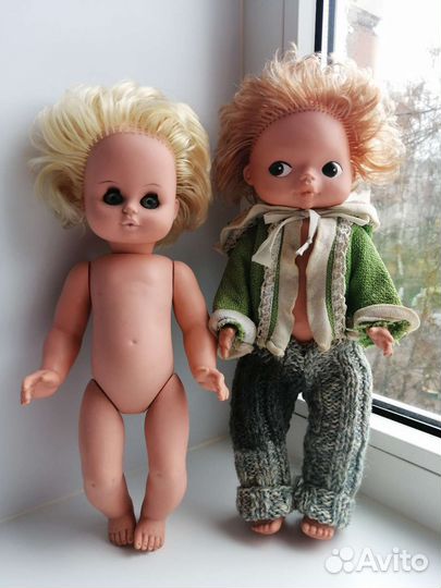 Кукла пупс гдр времен СССР